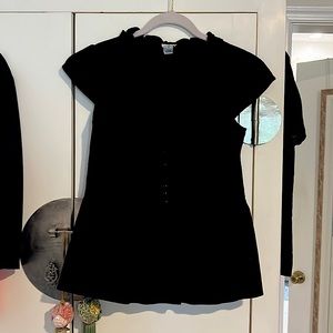 Sweet & Sexy pleated cap sleeve top